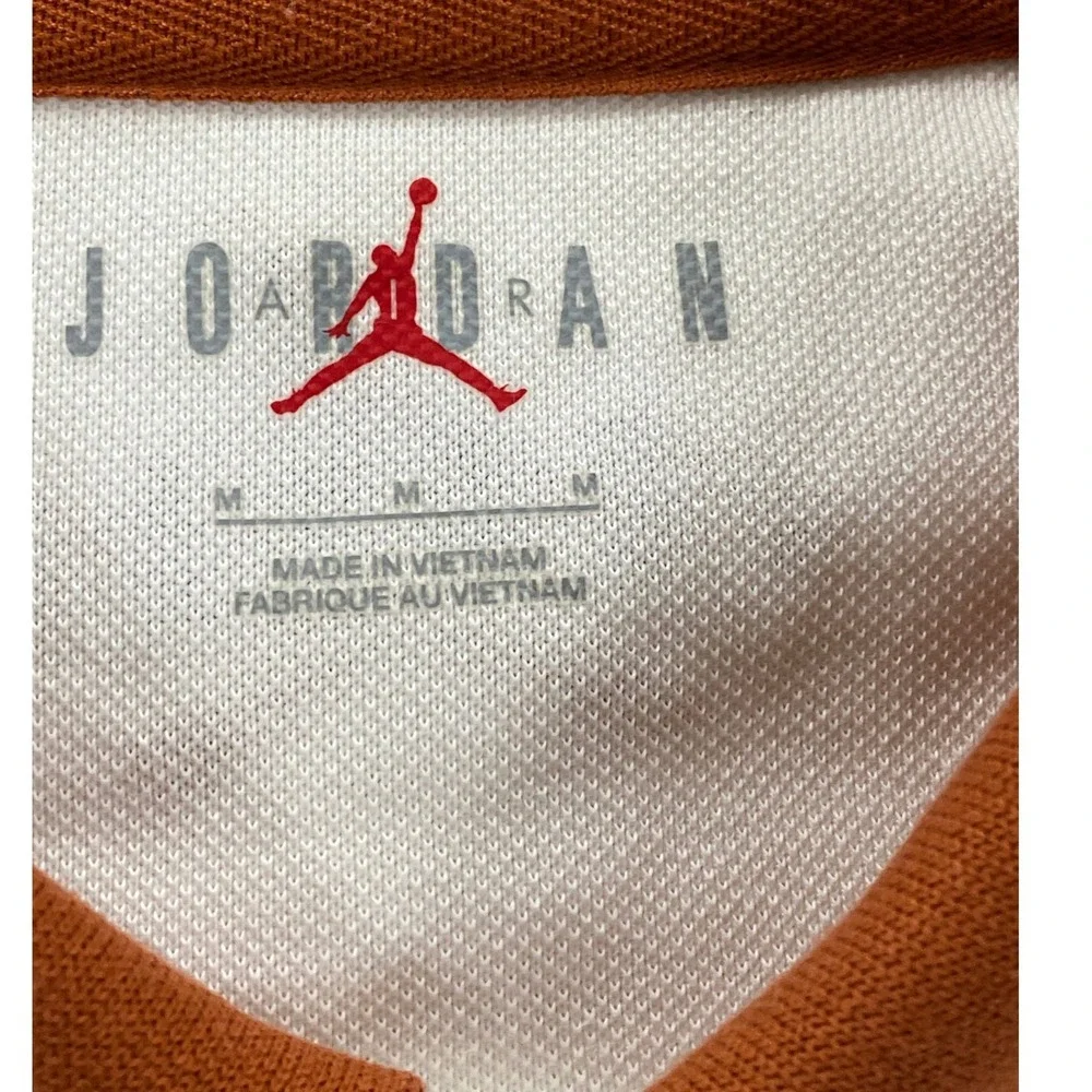 Air Jordan X Eastside Golf Club Pro Polo Shirt Men's Medium White Sports Casual